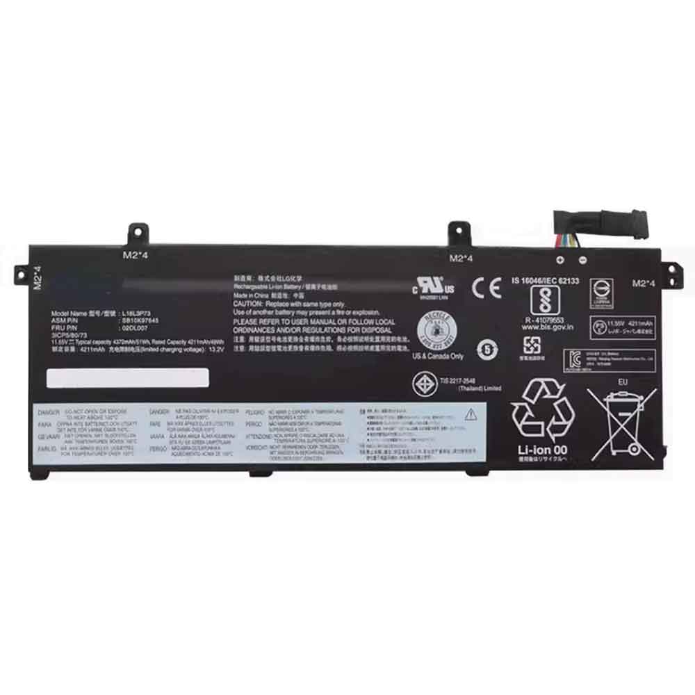 Batería para L12L4A02-4INR19/lenovo-L18L3P73